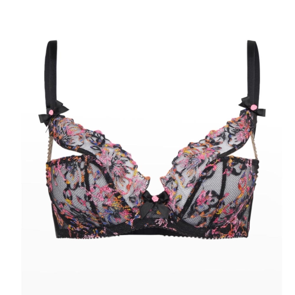 NWT $235 Agent Provocateur Leisha Lace Rosette Bra in size 36B!